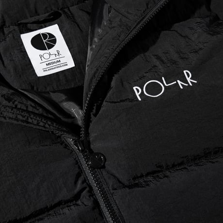 Polar Skate Co Pocket Puffer - Black