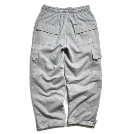 Pro Club Heavyweight Fleece Cargo Pants - Heather Grey