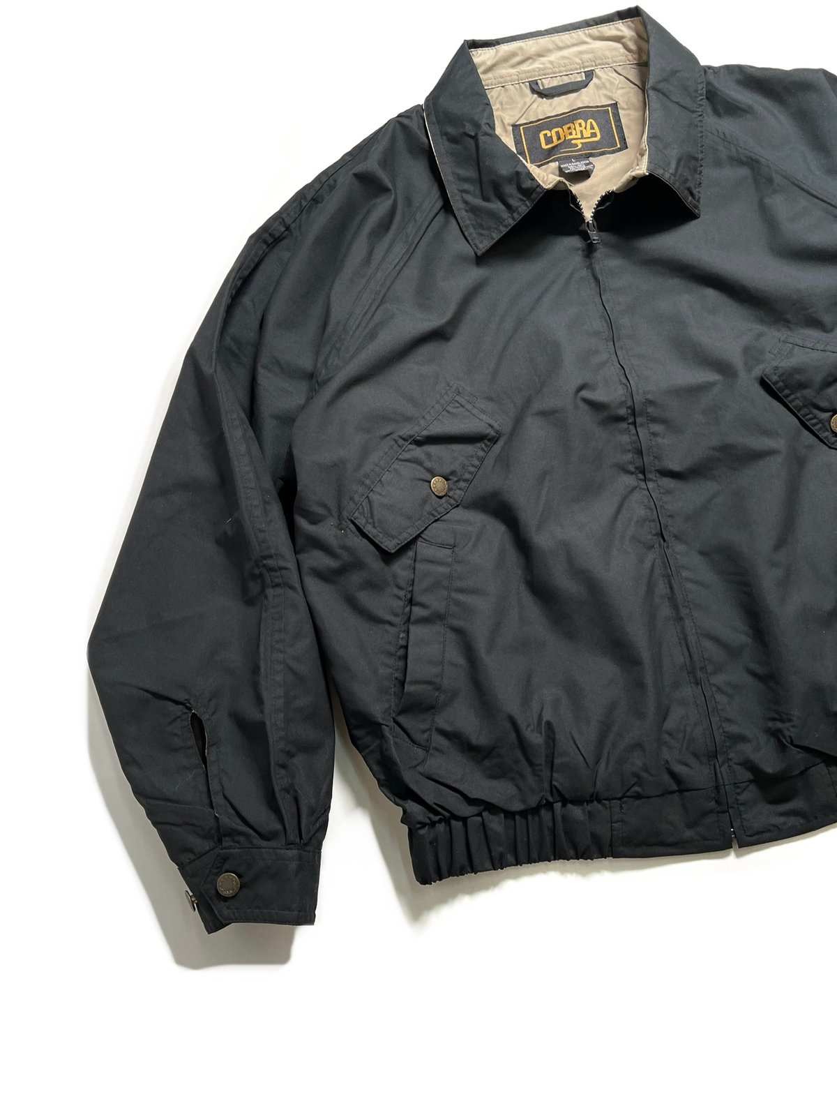 Cobra Caps Executive Microfiber Jacket - Black 