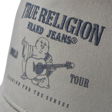 True Religion Trucker Buddha Logo - Olive