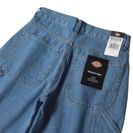 Dickies 13inch Denim Shorts - Mid Wash (J76)