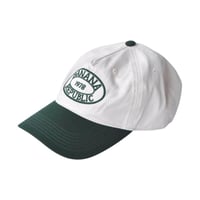 BANANA REPUBLIC Tall Crown Logo Baseball Cap - Cream