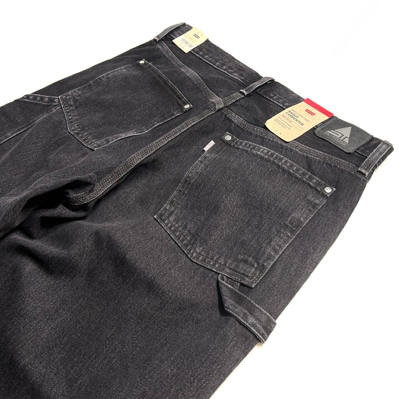 Levi's Silvertab Baggy Carpenter Jeans - Black Levi's Silvertab Baggy Carpenter Jeans - Black