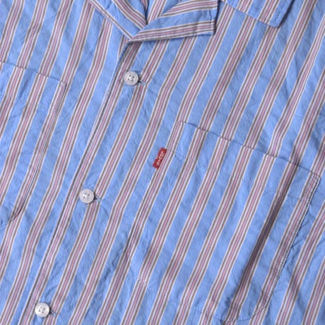 Levis Classic Camp Shirts - Jay Stripe Allure Seersucker 0173