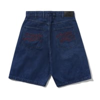 Butter Goods Drummer Baggy Denim Shorts - Dark Indigo