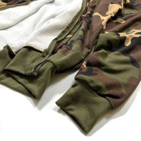 Rothco Thermal Lined Full-Zip Hoodie - Woodland Camo