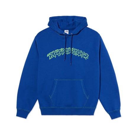 Polar Skate Co. Contrast Dave Hoodie | Crude Logo - Egyptian Blue