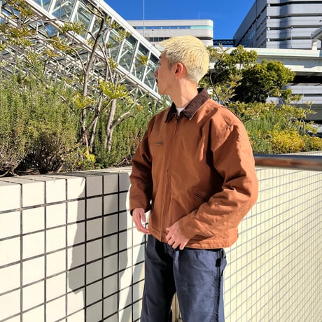 Corner Stone Duck Cloth Work Jacket - Brown