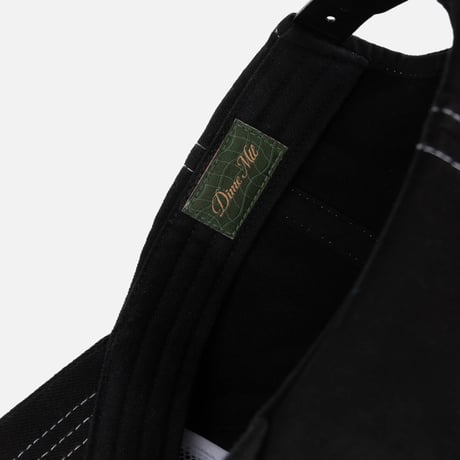 Dime Cursive Denim Worker Cap - Black washed