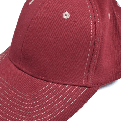 Cobra Caps 6Panel Contrast Stitch Velcro Cap