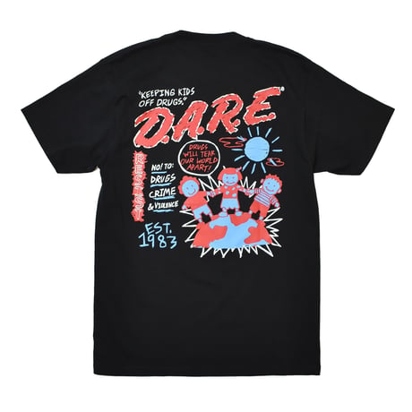 D.A.R.E S/S T-Shirts - Black