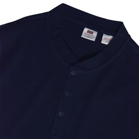Levi's L/S Henlyneck Thermal Shirts - Navy
