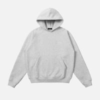 Dime Classic Small Logo Hoodie - Heather Gray