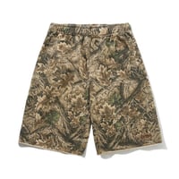 BUTTER GOODS Fleece Shorts - Forest Camo