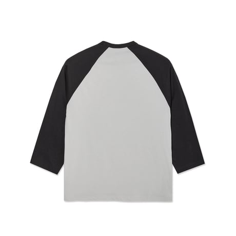 Polar 3/4 Sleeve Tee - Black/Silver