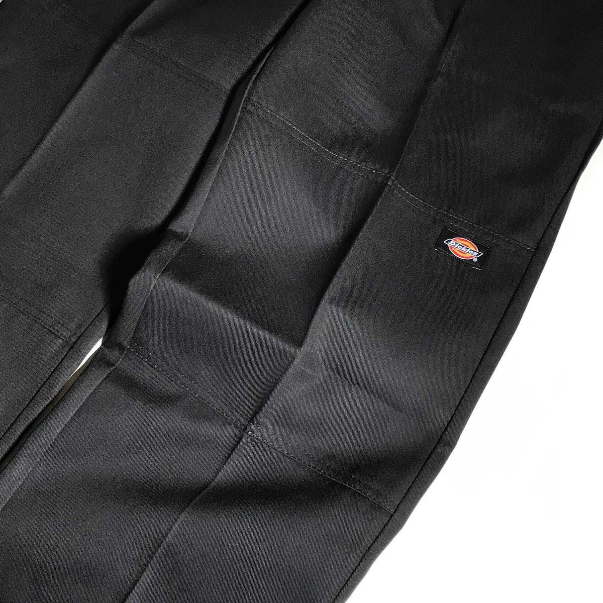 Dickies Loose Fit Double Knee Work Pants - Blac