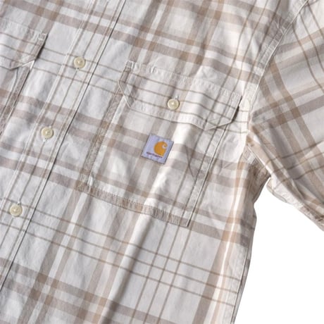Carhartt US Loose Fit Fort S/S Plaid Shirts - W39