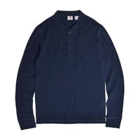 Levi's L/S Henlyneck Thermal Shirts - Navy