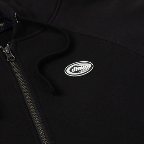 DIme Marathon Zip Hoodie - Black