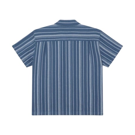 OBEY HUGH SS SHIRT - DULL BLUE MULTI
