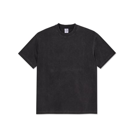 Polar Contrast Tee | Stroke Logo - Silver Black/Black