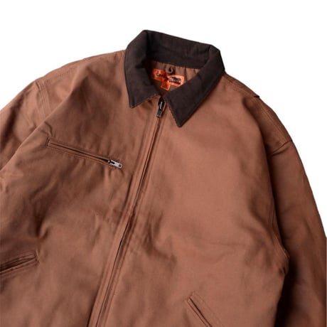 Corner Stone Duck Cloth Work Jacket - Brown