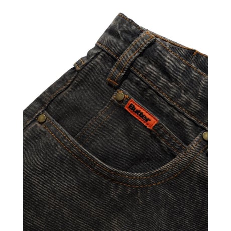Butter Goods Relaxed Denim Jeans - Charcoal
