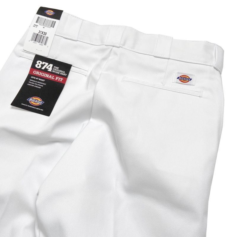 Dickies Original 874 Work Pants - White (WH) | 