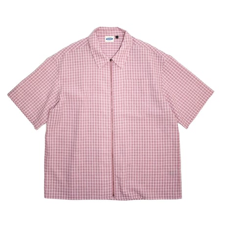 RAWDRIP S/S Full Zip Dobby Shirts - Pink