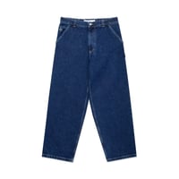 Polar Big Boy Work Pants - Dark Blue w/ White Stitching