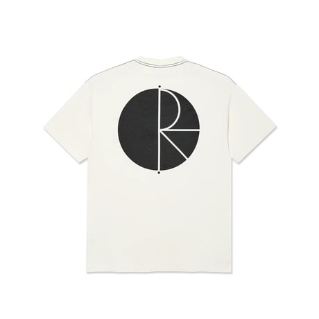 Polar Contrast Tee | Fill Logo - Ivory/Black