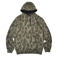 Carhartt USA Loose Fit Midweight Camo Sleeve Graphic Hoodie - Mossy Oak Bottomland [105484]