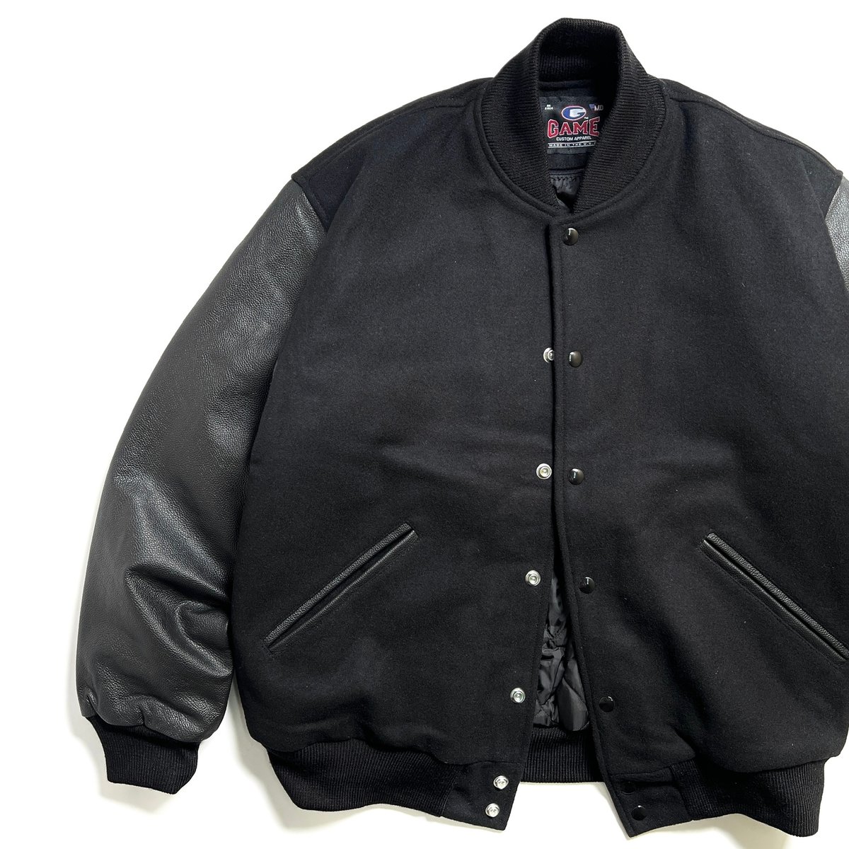 GAME Sportswear Wool/Leather The Varsity Jacket GAME Sportswear Wool/Leather The Varsity Jacket