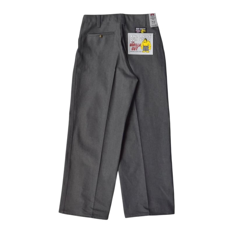 Ben Davis Gorilla Cut Pants - Charcoal Denim |