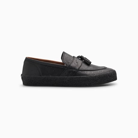 Last Resort AB VM005 Loafer - Ostritch Black/ Black