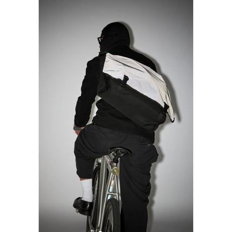 Packing Reflective Messenger Bag - Black [PA-058]