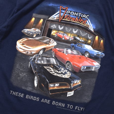 Pontiac Firebird Tee - Navy