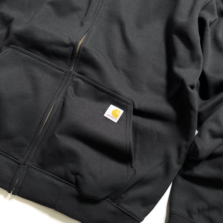 US Carhartt Loose Fit Midweight Full-Zip Sweatshirts - Black