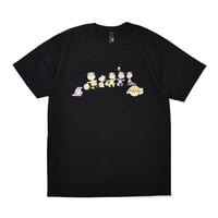 Snoopy LA Lakers S/S T-Shirts - Black