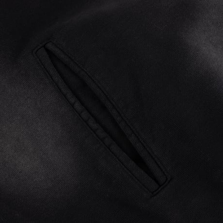 Dime Faded Fleece Bomber - Black
