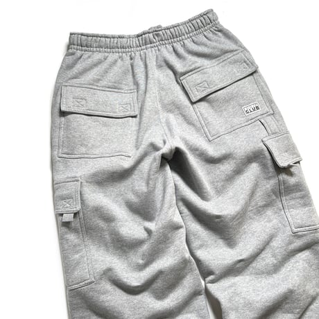 Pro Club Heavyweight Fleece Cargo Pants - Heather Grey