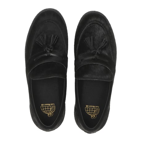 LAST RESORT AB VM005 LOAFER BLACK PONY HAIR LEATHER / BLACK