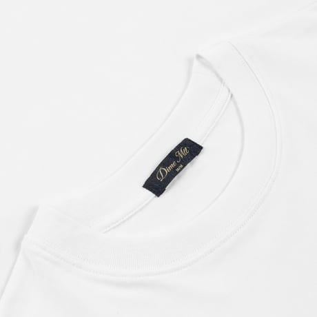 Dime Cursive T-Shirt - White