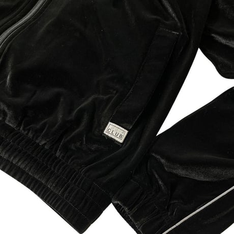PRO CLUB Comfort Velour Track Jacket - Black