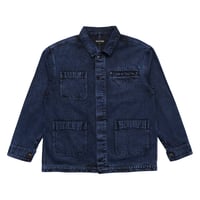 Pass~Port Workers Club Painters Jacket - Over-Dye Navy