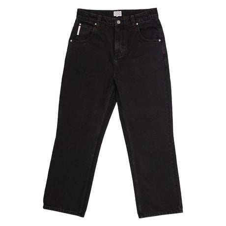 HODDLE Routine Straight Jeans Black