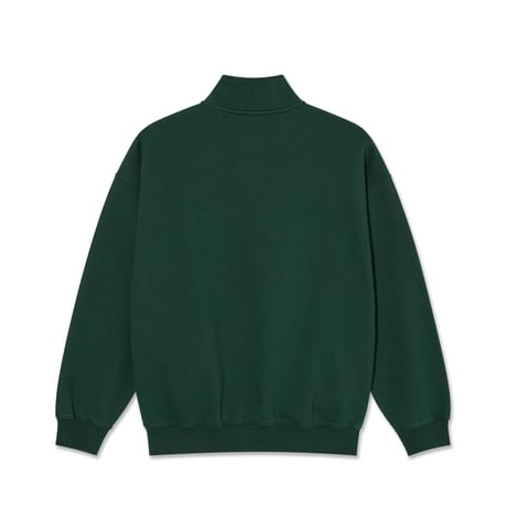 Polar Skate Co. Frankie Half Zip Sweater - Dark Emerald