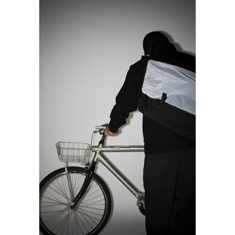 Packing Reflective Messenger Bag - Black [PA-058]