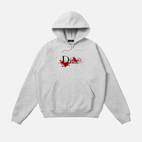 Dime Classic Bloody Hoodie - Heather Gray