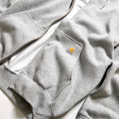 Carhartt Loose Fit Midweight Full-Zip Sweatshirts - Heather Gray